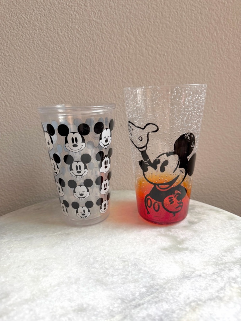 Disney Mickey Mouse 2 tumblers